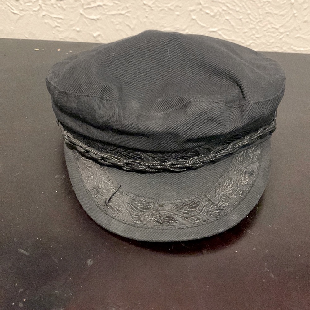 Black Greek Fisherman’s Cap